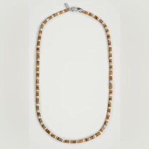 New COS Elegant Semi-Precious Multicolor Beaded Necklace